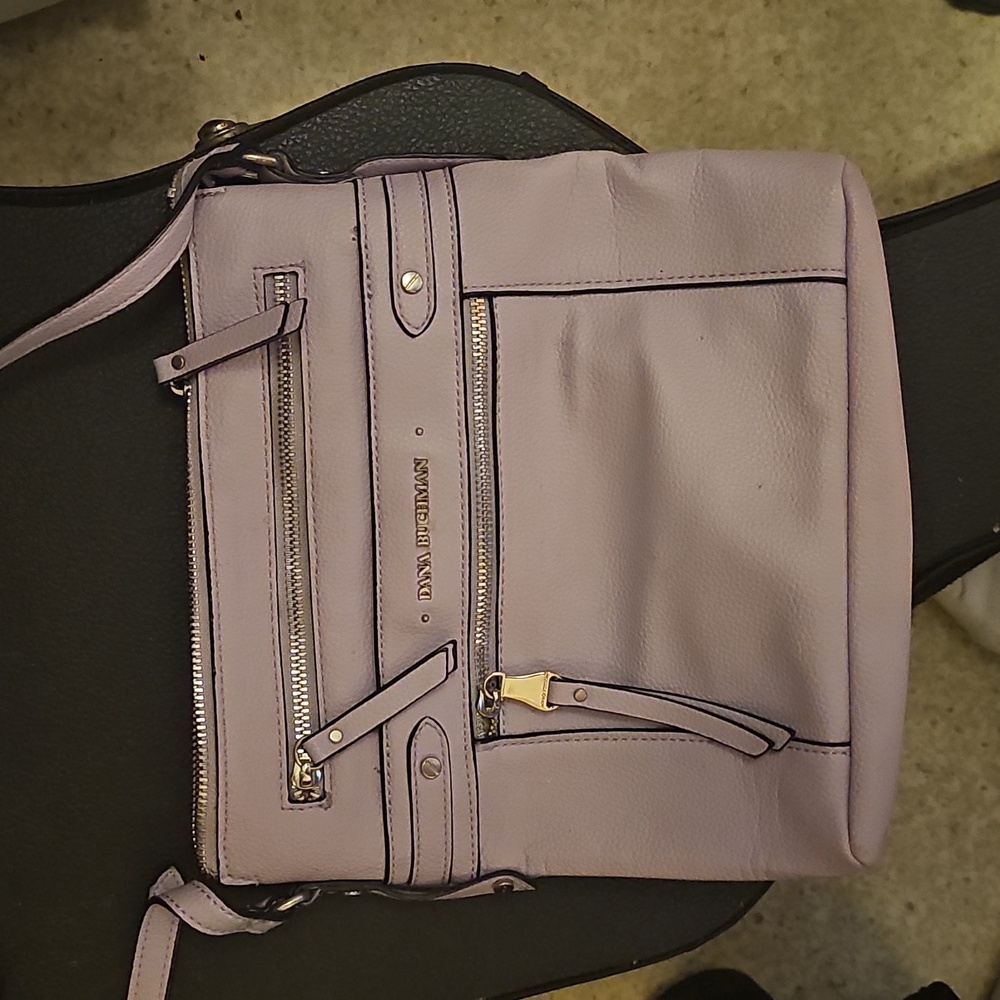 Dana Buchman Pink Leather Cross Body